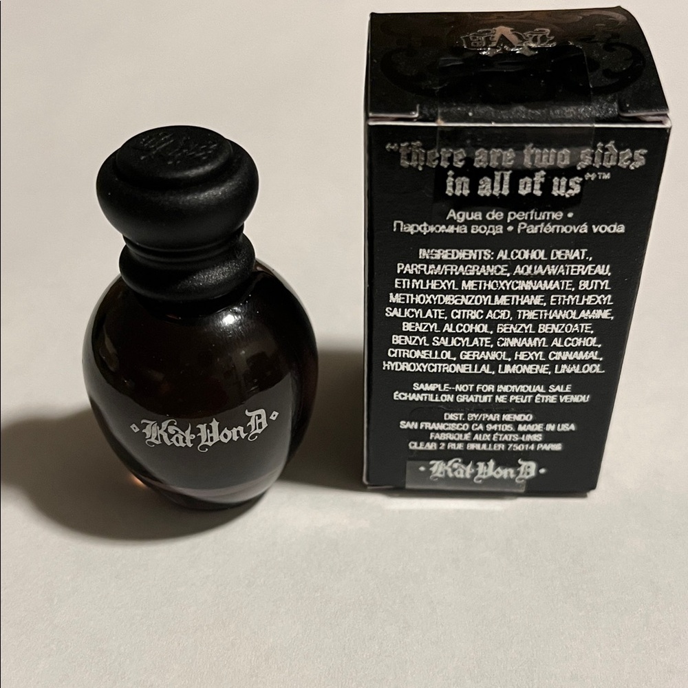 Kat Von D Sinner Eau de Parfum - Deep Black/New 5ml
Box opened only for photo - Picture 2 of 2